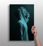 Lion Aluminum Print.